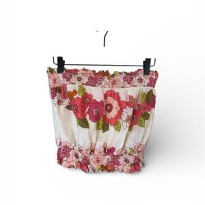 Love the Label Floral Print Women's Tube Top